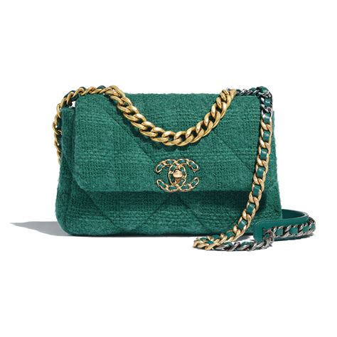 chanel tas groen|CHANEL.